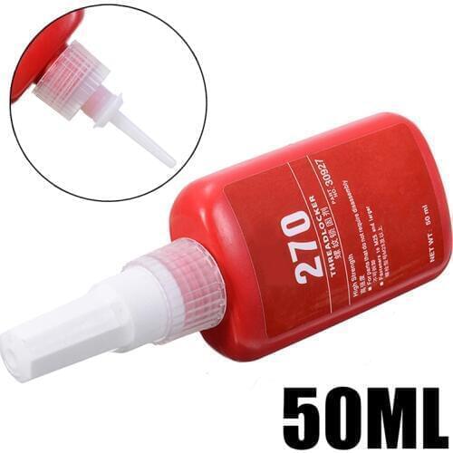 1Pcs 270 High Strength Threadlocking Adhesive Screw Thread Locker Threadlocking Adhesive Glue