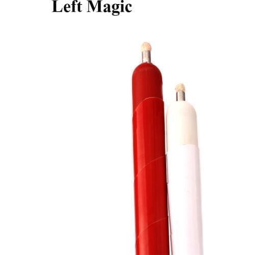 1 Pcs Appearing Candle Magic Tricks White & Red Magic Candle Wax Stage Magic Fire Magic Close Up Magic Magician Gimmick Props