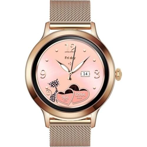 2021 Fashion Smart Watch Women HD Custom Wallpaper Heart Rate BP Monitor Female Function sport Smart watch Lovely Bracelet