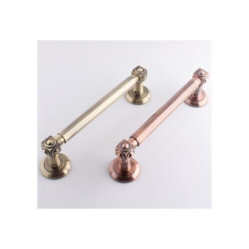 295mm European retro door Pulls Antique copper Door Handles Bronze Home ,KTV Hotel Wooden pulls High Quality glass door handles