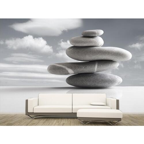 3d wallpaper for room classic wallpaper for walls Stone mood Zen backdrop wall custom 3d wallpaper