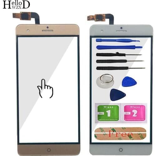 5.5'' Mobile Touch Screen Digitizer Glass Panel For ZTE Blade V7 Max V0710 TouchScreen Touch Screen Sensor Tools