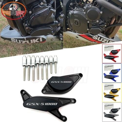 Motorcycle Frame Slider Crash Pad Engine Stator Case Saver Cover For Suzuki GSX S1000 S1000F GSX-S1000 GSX-S1000F GSX-S 15-16