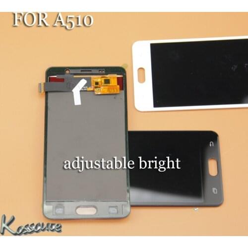Black White for Samsung Galaxy A5 2016 LCD Display A510 A510F A510M SM-A510F Touch Screen Digitizer LCD Replacement