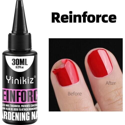 Yinikiz 30ml Gel Nail Polish Soak Off UV Gel For Nail Art Design Semi Permanent Hybrid Nail Polish Gel Base Top Coat