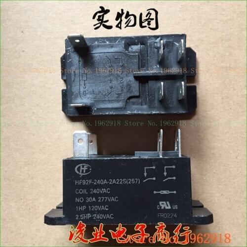 HF92F-240A-2A22S 240VAC 6 30A