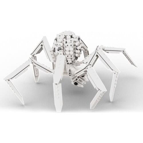 MOC Ice Spider Krikner Animals Beast Building Blocks Model Collection Bricks Education DIY Assembly Game Toys For Children Gifts