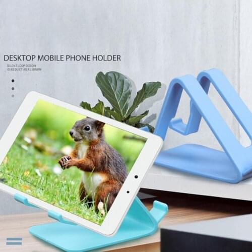 Phone Lightweight Holder Anti-slip Foldable Portable Stable Phone Bracket for Mobile Phone Convenient