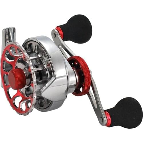 Flying fishing reel large cutter bar10+1 BB with CNC machined aluminum alloy body and spool flying fishing reel