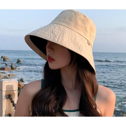 Summer Sun Hat Female Spring And Autumn Beach Outdoor UV Protection With Korean Version Of The Sun Hat Fisherman Hat