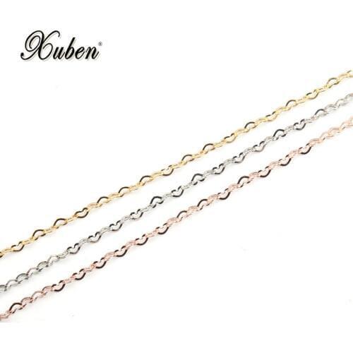 Charming Heart Bracelets&Bangles For Women Girls Gold Silver Color steel chain Bracelets Jewelry