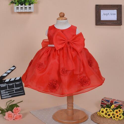 0-2 ys baby girl dress 1 year girl baby birthday dress lace flower white christening dress vestido bebe newborn baptism gown