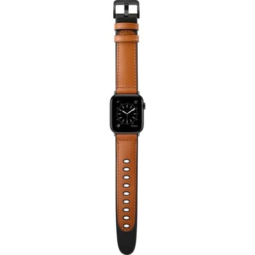 Fashion Sport Leather/Silicone Band For Apple Watch Bracelet 38mm 40mm 42mm 44mm Watchband Apple iWatch Strap Series 1/2/3/4/5