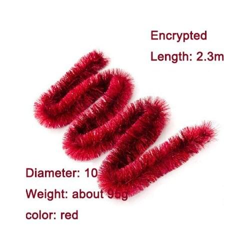 Christmas Decoration Pull Flower Ribbon Christmas Tree Pendant Ornament Color Strips Holiday New Years Day Party Wedding Decor