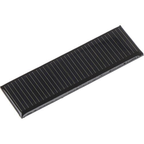 Hot New 84*28mm Mini 5.5V 20MA Mono Solar Panel For DIY Toy/Solar Lawn Light Sensor Lights/ Solar Flashlight 5.5V Wholesale