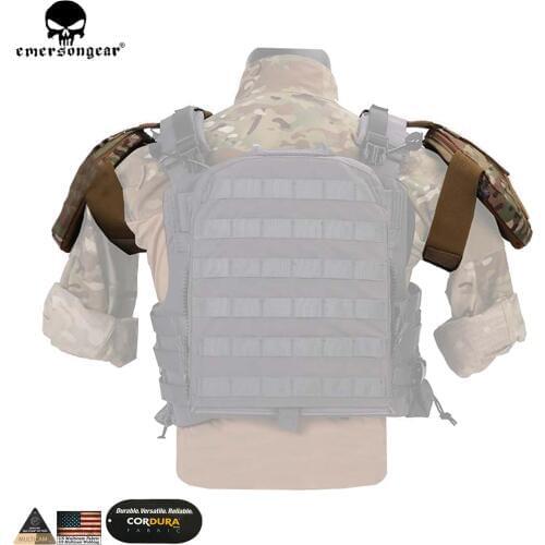Emersongear Tactical Shoulder Armor Hunting AVS CPC Vest Accessories Shoulder Protector Armor Pouch Multicam EM7331