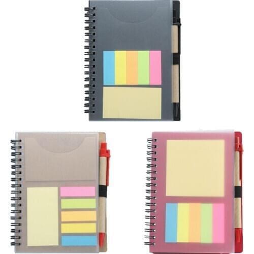 Creative Sticky Notes Notepad Kawaii Stationery Diary Notebook with Pen School
