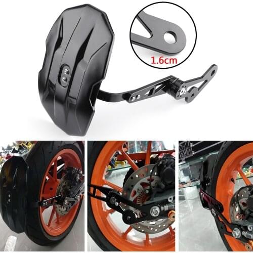 Areyourshop Motorccle Universal Rear Wheel Fender Cover Splash Guard Mudguard Bracket for Honda for Yamaha Motor Accessories