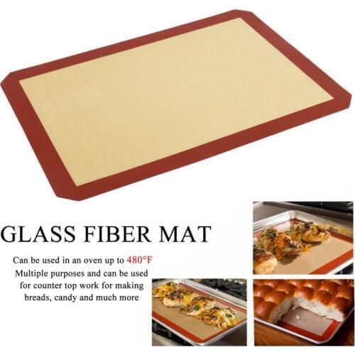 Feiqiong High Rating Food Grade Silicone Baking Mat High Temperature Resistant BBQ Mat Oven BBQ Accessories Baking Pan 2020