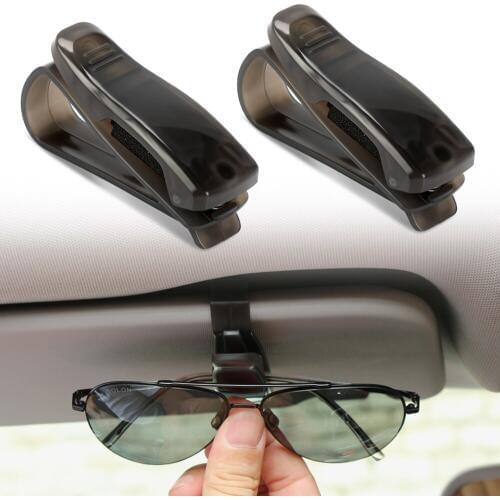 Car Glasses Clip Car Sun Visor Sunglasses Holder For LADA Sedan Largus Kalina Granta Vesta X-Ray XRay