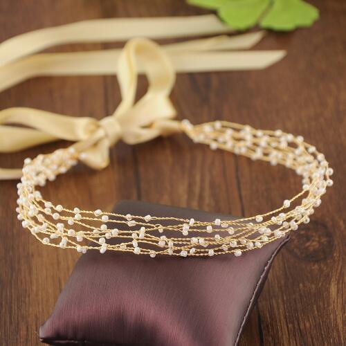 Golden Wedding Belt Beaded Bridal Belt Sashes for Party Dress Wedding Dress Accessories Woman Thin Belt Jewel Sash Fast Shipping