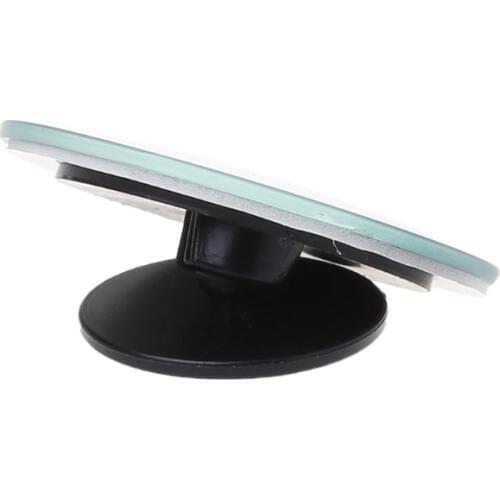 1 Pair 360°Wide Angle Convex Blind Spot Mirrors Frameless Ultrathin Rearview Integral moulding, grinding processing for the edge