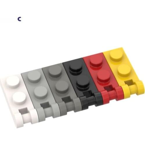 10PCS Building Blocks 60478 1x2 Plate High-Tech Bricks Assembles Particles DIY Assembly Parts Education Toys For Children