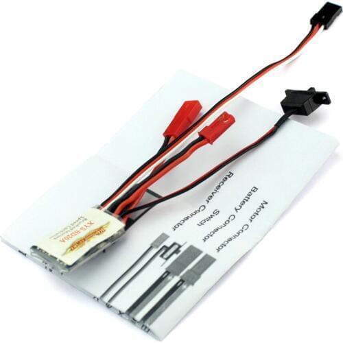 20A Brushed ESC Car Motor Speed Controller Bothway No brake function For 1/16 1/18 Car Boat F05614