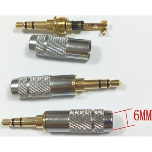 3.5mm Stereo 3 Pole Repair Headphone Jack Plug Cable CONNECTOR New