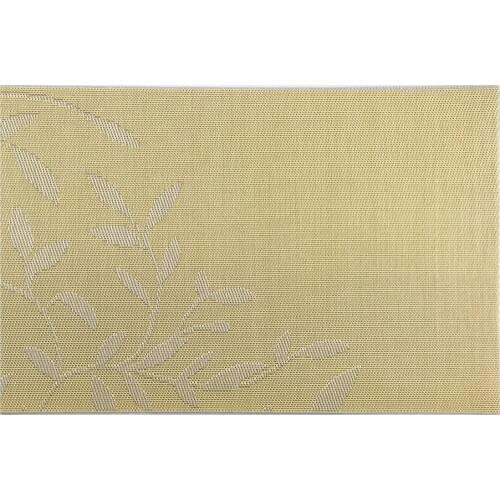 JANKNG 4Pcs PVC Placemats Bowl Waterproof Table Mats Coasters Leaf Table Decorative Mats Kitchen Oil-proof Non-slipDinning Mats