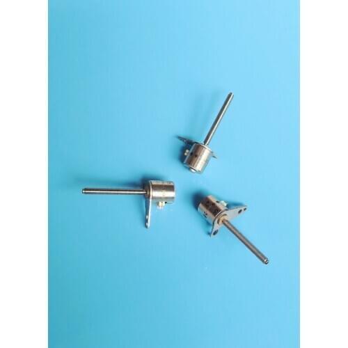 7mm filament rod PM stepper motor, miniature 2-phase 4-wire stepper motor