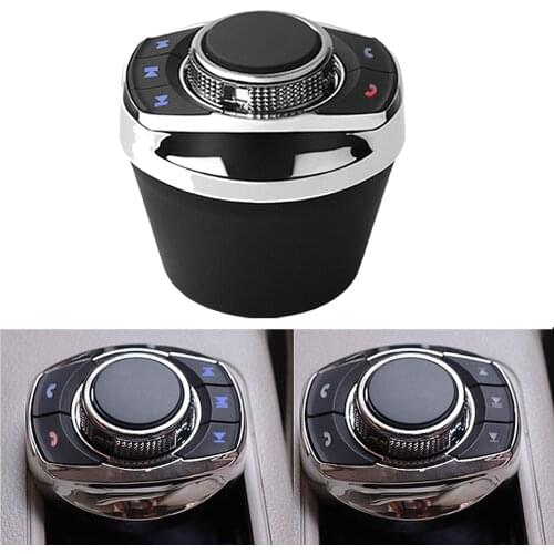 Car Wireless Steering Wheel Control Button Universal Cup Shape With LED Light 8 Keys Functions For Car Android Navigation Player
