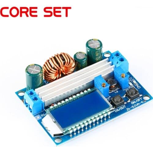 LCD Digital Display 35W 4A Adjustable Step Down Buck Step Up Boost Power Supply Module Lifting Pressure Module Constant Pressure