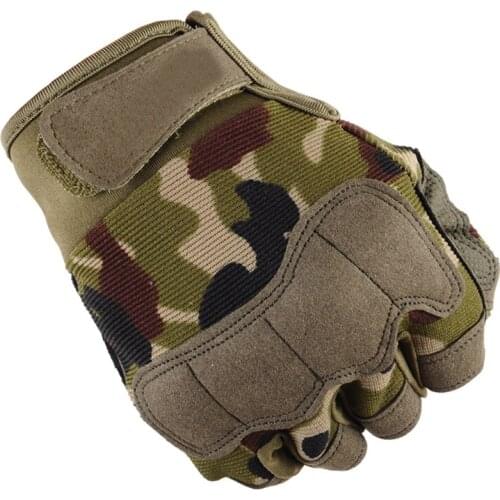 Mens Sports Fitness Weight Lifting Gym Gloves Training Fitness bodybuilding Workout Wrist Wrap Exercise Tactical Glove