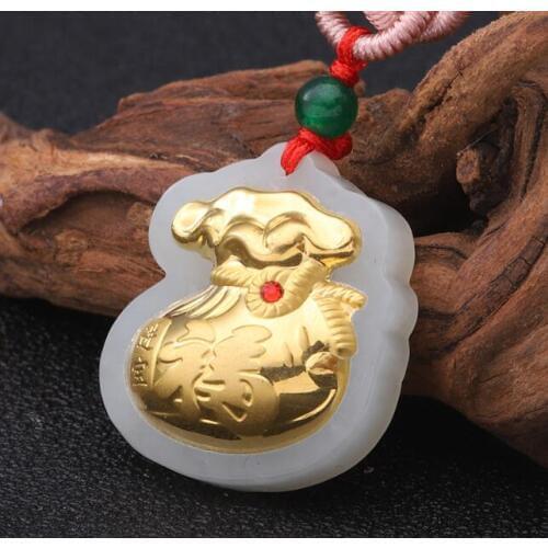 Top Quality Women Men Jade Pendant For Men Women Jade Pendant Necklace Natural Family Gift