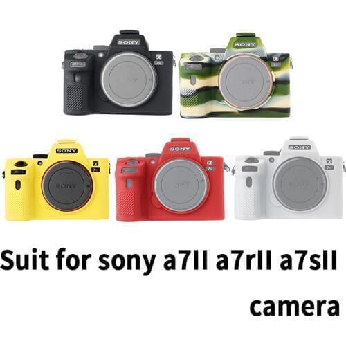 Qeento Lightweight Camera Bag Case Protective Cover for Mirrorless sony a7II a7m2 a7r2 a7rII a7s2 a7sII a7rM2 a7sM2 camera