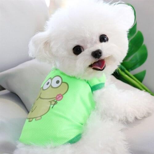 Pet Summer Clothes Dog Vest Cat Shirt Puppy Outfit Garment Small Dog Clothing Yorkshire Pomeranian Shih Tzu Bichon Pet Apparel