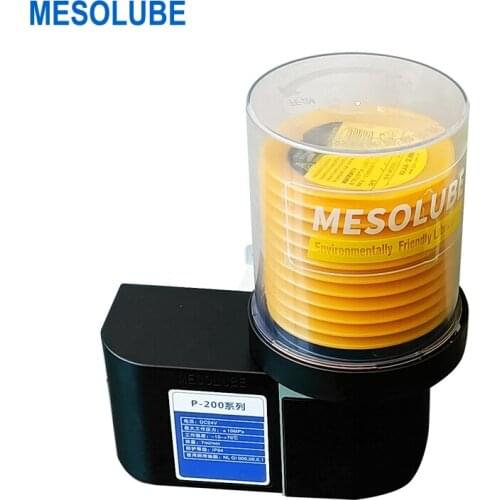 Mesolube 500mL 24V 2-outlet Compact High Pressure Electric Grease Centralized Lubrication Pump for Small and Medium Equipment