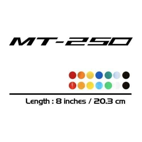 Motorcycle sticker bike Fuel tank Wheels helmet fairing Luggage MOTO car accessories reflective decal For YAMAHA MT-250 MT250