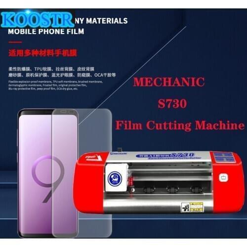 Newest MECHANIC S730 Film Cutting Machine Phone LCD Screen Back Cover Protector Cutting Machine for Phone Watch Airpods Camera