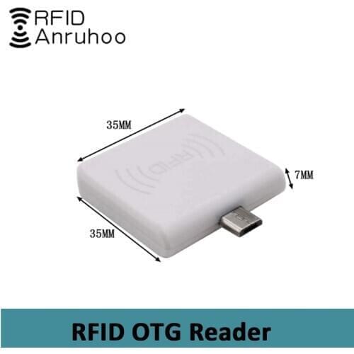 Portable RFID Card Reader 125Khz Smart Chip Tag Detection Supports Android/Windows EM4305 T5577 Badge Reader Free Shopping