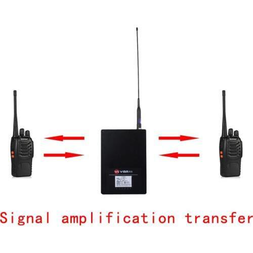 Zastone Repeater Signal Amplification Transfer Radio Station for Baofeng Walkie-Talkie Mobile Transceiver Vehicle Radio Repeater