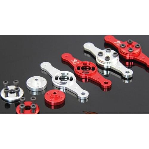 Adjustable 15T or 18T gear Tooths Duel Double Servo Arm Losi 5IVE-T Buggy XL DBXL MINI WRC LOS05001 LOSB0019 KM-X2 Rovan LT 5T