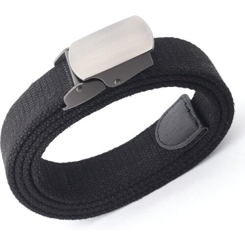 Hot Male Tactical Belt Top Quality 4mm Thick 3.8cm Wide Canvas Belt for Men Metal Automatic Buckle Extended 160cm Military Belts