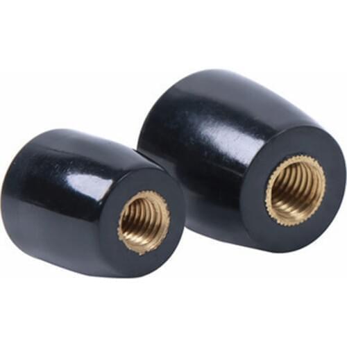 5pcs Knob M6/M8/M10/M12 Thread Machine Tool Replacement Bakelite Black Hand Sleeve Lever Knob