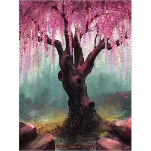 Needlework for embroidery DIY DMC High Quality - Counted Cross Stitch Kits 14 ct Oil painting - Ode To Spring