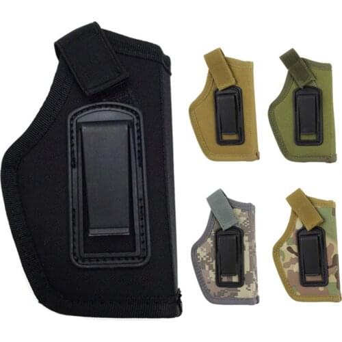 Concealed Holster Easy to Carry Oxford Cloth Universal Belt IWB Invisible Metal Clip Holster for Outdoor