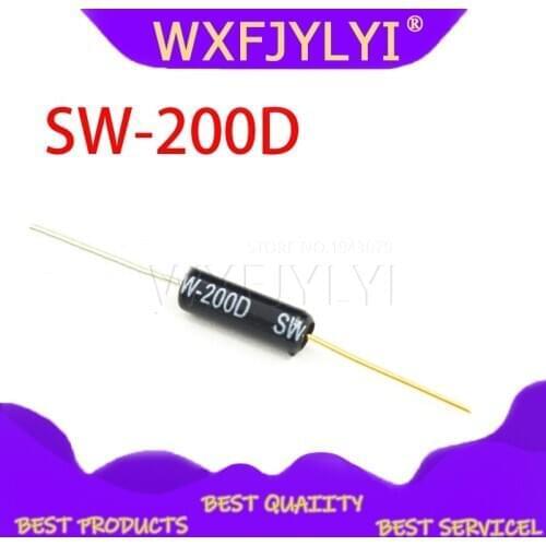 10PCS SW-200D Vibration switch Ball switch Tilt switch Double bead Angle sensor