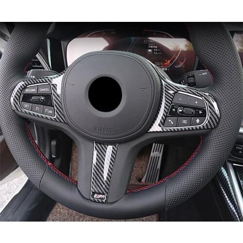 3D Steering wheel for BMW 5 Series (G30/G31/G38) 2018 2019 2020 2021 M sports stars ABS material carbon fibre accessories
