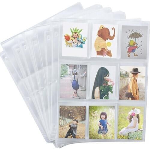 50pcs / 30 / 10 Game Card Covers Storage Wallet Album Page Collection Neutral Transparent Game Carda Sleeves Album Card Cover